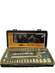 Vintage Combination 40-pc Ratchet/socket Set, 1/4" & 3/8" Dr Medalist Tools 137. Fixed Price $23.74.