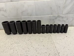 Mac Tools 3/8 Deep Impact Socket Set Metric 8mm To 24mm 12 Point Sxdpm142tr. Fixed Price $159.99.