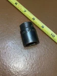 Mac Usa Vi266 13/16 In Sae 1/2 Drive 6 Point Impact Socket. Fixed Price $15.55.