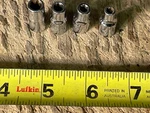 Snap-on Tle Torx Socket Lot 4 Piece 1/4" Drive Tle50 60 70 + 80. Fixed Price $38.79.
