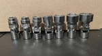 Craftsman Tools Swivel Socket Lot V Series 7 Pcs 3/4 11/16 5/8 9/16 1/2 3/8 7/16. Fixed Price $39.99.