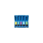 Grey Pneumatic 5-piece 1/2"-drive Extra Thin Wall Wheel/nut Socket Sets 1505tp. Fixed Price $75.00.