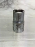 Vintage 14mm Craftsman Usa No. -v- 44256 1/2" Drive 6pt Socket. Fixed Price $14.69.