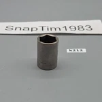 Craftsman Tools 3/4" Socket 6 Point 1/2" Drive Inverted G1-. Fixed Price $12.99.
