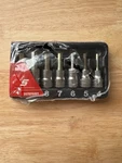 Snap On Tools 207efamy 7 Pc 3/8" Drive Metric Hex Bit Socket Set 4mm-10mm. Fixed Price $129.99.