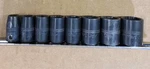 Mac Tools 8pc 3/8" Drive Xp Sae 6-point Shallow Impact Socket Set Sxp86tr. Fixed Price $49.99.