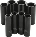 Performance 3/8" Impact Socket Set Deep Metric M595db. Fixed Price $30.38.