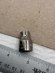 Craftsman Usa 1/4" Star Socket 8 Point 3/8" Drive Inverted G2. Fixed Price $6.99.