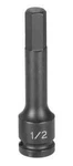 Grey Pneumatic 29164f 1/2" Drive X Hex Driver 4" Length Socket. Fixed Price $22.30.