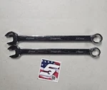 Snap-on Tools Usa 2pc Metric Flank Drive Combo Wrench Oexm220b Oexm210b. Fixed Price $119.99.