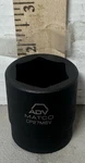 Matco Tools Cp27m6v 27mm Adv 1/2" Drive Shallow 6-point Impact Socket. Fixed Price $27.50.