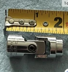 Craftsman-v-43252 Size 3/8" 3/8"dr. 12pt 2"long Short Swivel Socket Chrome. Fixed Price $25.00.