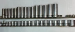 Snap-on Tools Assorted 3/8" Drive Sockets - Used & Vintage. Fixed Price $9.95.