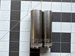 Vtg Sae Mustang 13/16", 5/8" Socket Set Of 2. 1/2" Drive 12 Pt. Usa. Fixed Price $14.95.