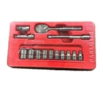 New Snap-on 1/4" Drive 14-pc Ratchet 3/16" - 9/16" 6-pt Sae Socket Set 114tmpb. Fixed Price $249.99.