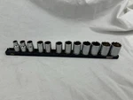 Mac Tools 14pc 3/8" Drive Metric Chrome Precision Torque Socket Set Sxm146brpt. Fixed Price $135.22.
