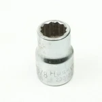 Husky 3/8" 12 Point Shallow Chrome Socket Drive 23012 Usa. Fixed Price $4.00.