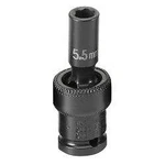 Grey Pneumatic Gry-955ums Soc 5.5 Mm 1/4d Imp Univ 6pt. Fixed Price $26.22.