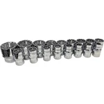 17pc 1/2" Dr Metric Spline Socket Set Plt-99817 Brand New!. Fixed Price $68.43.