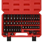 49 Pcs 3/8" Drive Impact Socket Set 6-point Standard Sae & Metric Sockets. Fixed Price $40.84.