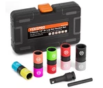 1/2-inch Drive 7pc Half Size Lug Nut Flip Socket Set, Wheel None&metric. Fixed Price $56.32.