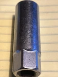 Master Mechanic 5/8" 6 Point 1/2" Drive Spark Plug Socket T1321 Usa. Fixed Price $9.00.