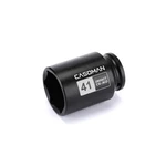 Casoman 1/2" Drive X 41mm Deep 6 Pt Impact Socket, Cr-mo, 1/2-inch Axle.... Fixed Price $22.29.