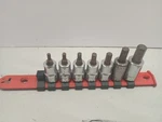 Matco Tools Bxy 8pc 3/8"dr Std Hex Bit Sockets-9/64, 5/32, 3/16, 7/32, 5/16, 3/8. Fixed Price $24.50.