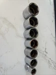 Vintage Par-x ( Snap On) Usa 1/2" Drive 6 Point Socket Set Of 7. Fixed Price $24.99.