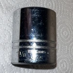 Nos Vintage Williams St-636 , 1-1/8" 6-point Socket 1/2 Dr Made In Usa. Fixed Price $14.50.