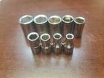 Craftsman Usa 1/4" Drive 6 Point Shallow 9 Piece Metric Socket Set 4mm - 14mm. Fixed Price $21.99.