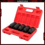 5pcs 1/2'' Drive 6 Point Deep Spindle Axle Nut Socket Set 33, 34,35, 36,38mm. Fixed Price $30.99.