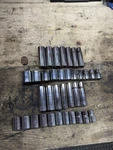 Craftsman 1/2 Drive Standard Socket Set Sae & Metric Deep Shallow 12 Point G2. Fixed Price $150.00.