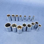 Craftsman 15 Pc Metric & Sae 1/4 Inch Socket Lot 6pt 12pt V Vv G. Fixed Price $29.99.