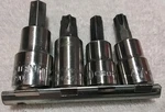 4pc Craftsman 3/8"&1/2" Drive Torx & Tamper Proof Bit Set. Fixed Price $14.56.