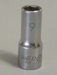 Matco Tools U.s.a. Bi9m6, 3/8 Drive, 9mm. Socket, 1.8" Mid - Deep, 6 Point.. Fixed Price $11.95.