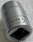 Proto Professional 3/4" Drive Impact Socket 7828-h 6pt 7/8" Pin Hole Usa. Fixed Price $44.99.