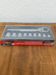Snap On Tools 3/8 Drive 6 Point Low-profile Ratchet Metric Socket Set 210rafsma. Fixed Price $230.00.
