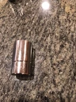 Snap On Tms18 9/16" 1/4 Drive 6 Point Semi Deep Chrome Socket. Fixed Price $21.50.
