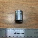 Snap On 3/8 Drive 17mm Metric Shallow 12 Point Chrome Socket F-17m. Fixed Price $15.95.