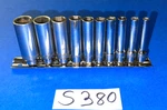 Matco Tools 10 Piece 1/4 Drive Sae. Deep 6 Point Socket Set Chrome. Fixed Price $150.00.