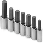 Sk Tools 7 Piece 1/2" Drive Metric Hex Bit Socket Set. Fixed Price $189.99.