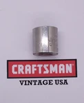 Vintage Craftsman 3/8" Drive 13/16" 6 Point Shallow Socket Sae Ee 43008 Usa. Fixed Price $10.99.