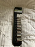 Pittsburgh Pro 3/8" Drive 10pc Metric Chrome Socket Set 12 Point Missing 10mm. Fixed Price $12.00.