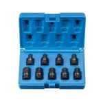 Grey Pneumatic 1219et 3/8" Drive External Star Impact Socket Set, 9 Pieces. Fixed Price $51.12.