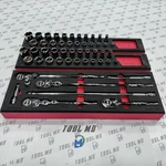 Snap-on Tools New 52pc 1/4" Drive Essential Set Rat108essfr 122sttmfr 122sttmmfr. Fixed Price $1621.11.