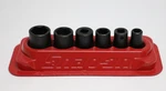 Snap-on 1/4" 6-point To 9/16" Socket Standard 6pc Set Imtmi8a. Fixed Price $80.00.