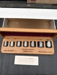 Sears Craftsman Usa Nos Rare Graphite Titanium Socket Set 46915 Easy Read 7p Sae. Fixed Price $199.00.