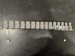 Proto Socket Set 5f466 - 1/2 In Drive, 15 Piece, 6-point, Metric, 10 Mm To 24. Fixed Price $200.00.