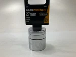 Gearwrench 80812 1/2" Drive 12 Point Standard Metric Socket 27mm. Fixed Price $13.49.